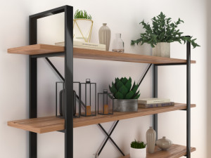 iron shelf Modelo 3D