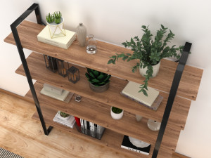 iron shelf Modelo 3D