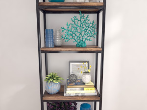 decoration set Model 3D