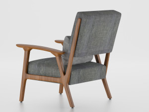 arm chair Modello 3D