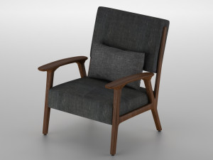 arm chair Modello 3D