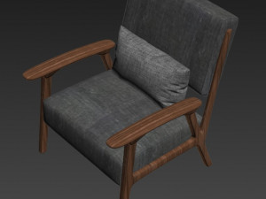arm chair Modello 3D