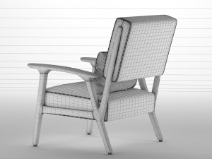 arm chair Modello 3D