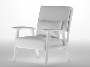 arm chair Modello 3D