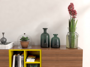 Sideboard Set 3D Модель