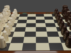 chess 3Dモデル
