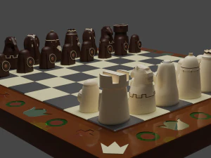 chess 3D Model