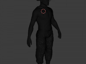 human male character Model 3D