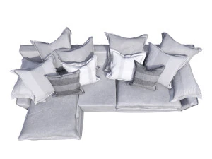 linteloo jans new elements sofa 4 seat adjustable grey 3D Model