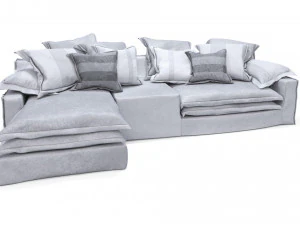 linteloo jans new elements sofa 4 seat adjustable grey 3D Model