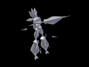 lava monster Model 3D