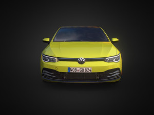 volkswagen golf 2020 3D 模型
