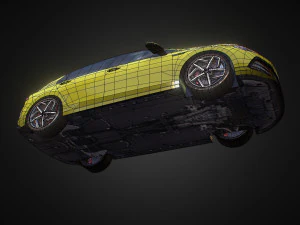 volkswagen golf 2020 3D Model