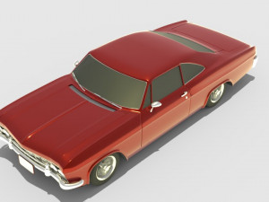 old car 1967 Modelo 3D