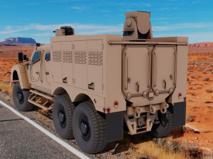 oshkosh m-atv 6x6 Modelo 3D