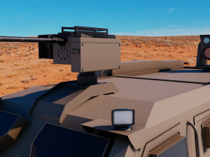 oshkosh m-atv 6x6 Modelo 3D