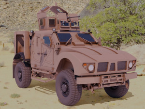 oshkosh m-atv 2 Modèle 3D