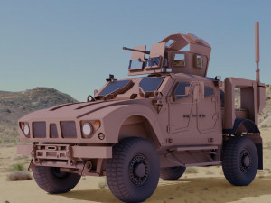 oshkosh m-atv 2 Model 3D