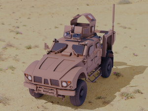 oshkosh m-atv 2 Model 3D