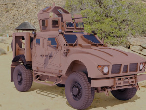 oshkosh m-atv 2 Model 3D