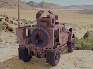 oshkosh m-atv 2 Model 3D