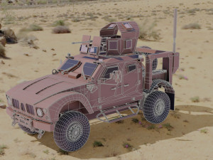oshkosh m-atv 2 Model 3D