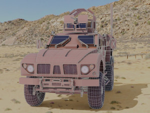 oshkosh m-atv 2 Model 3D