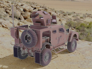 oshkosh m-atv 2 Model 3D