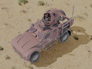oshkosh m-atv 2 Model 3D