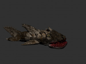 reptile-fish 3D Модель
