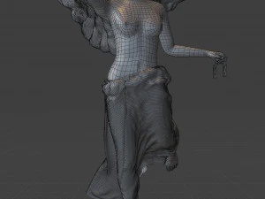 Mexican monument - angel of independence 3D Model