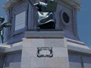 Mexican monument - angel of independence 3D-Modell