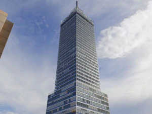mexican landmark - latinamerican tower 3D Model