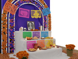 day of the dead altar 3D मॉडल