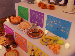 day of the dead altar 3D-Modell