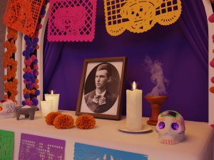 day of the dead altar 3D-Modell