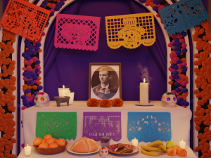 day of the dead altar 3D-Modell