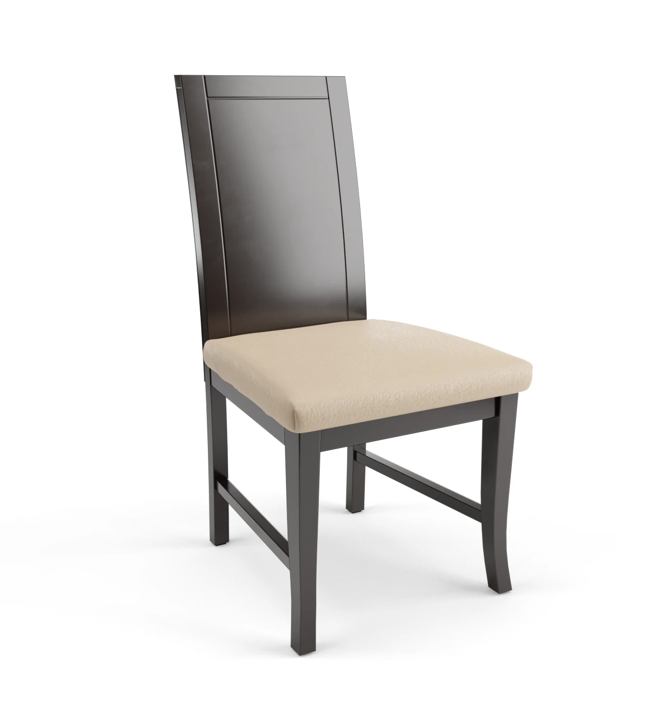 curved dining chair 3D Model .c4d .max .obj .3ds .fbx .stl .blend 