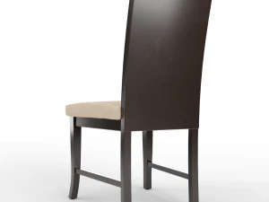 curved dining chair 3D Model