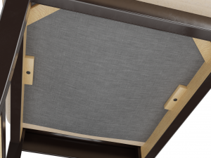 curved dining chair Model 3D