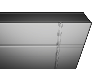 curved dining chair Model 3D