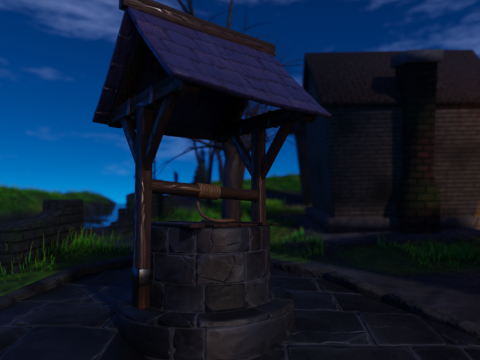 Halloween Town Modello 3D