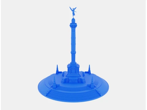 &Aacute;ngel de la Independencia listo para imprimir en 3D Modelo de impresión 3D