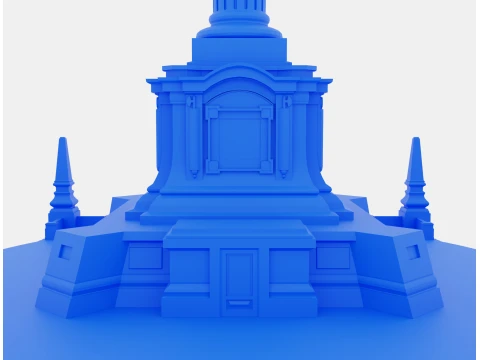 Angel de la Independencia 3D Print Ready 3D Print Model