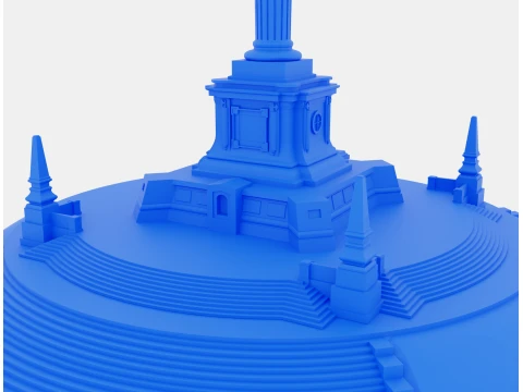 Angel de la Independencia 3D Print Ready 3D Print Model