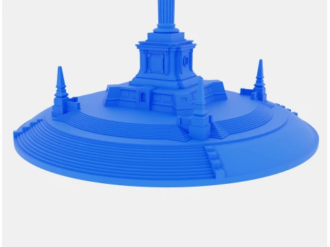 Angel de la Independencia 3D Print Ready 3D Print Model