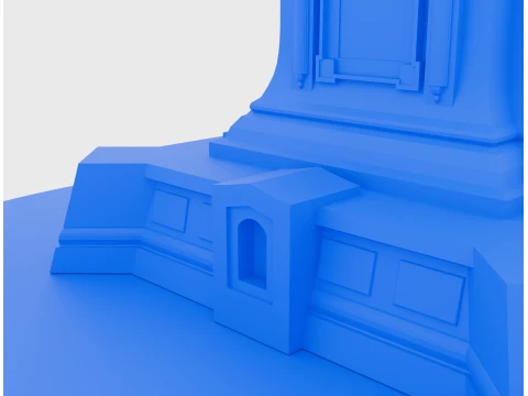 Angel de la Independencia 3D Print Ready 3D Print Model