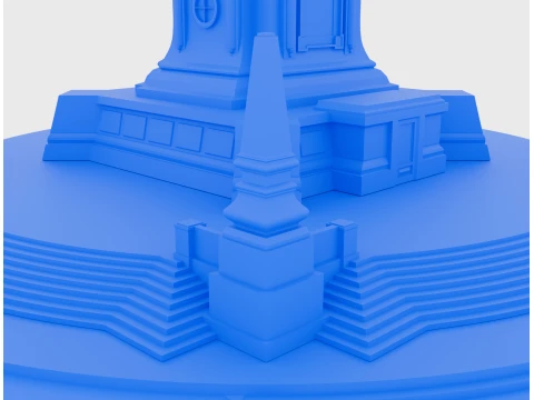 Angel de la Independencia 3D Print Ready 3D Print Model