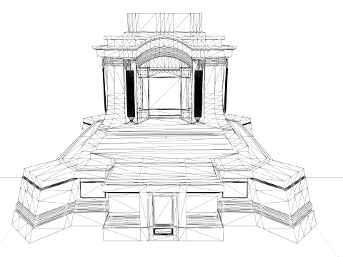 Angel de la Independencia 3D Print Ready 3D Print Model