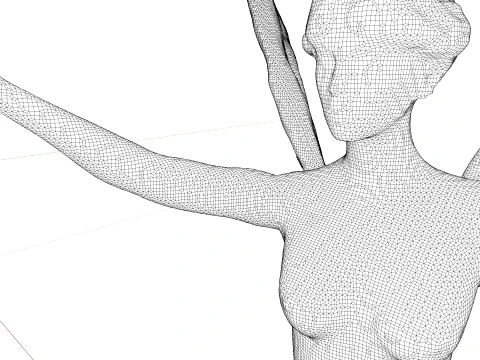 Angel de la Independencia 3D Print Ready 3D Print Model